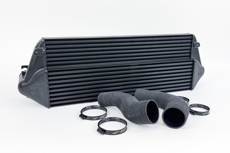 CSF 2023+ Toyota GR Corolla/2020+ GR Yaris High Performance Stepped Core Intercooler System - Black - JDMuscleSPKcsf8285B