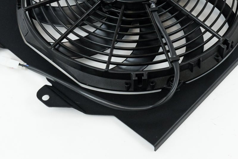 CSF [92-00 Civic] All-Aluminum Fan Shroud with 12-Inch SPAL Fan - Black Finish - JDMuscleRadiator Accessoriescsf2858FB
