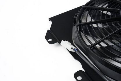 CSF [92-00 Civic] All-Aluminum Fan Shroud with 12-Inch SPAL Fan - Black Finish - JDMuscleRadiator Accessoriescsf2858FB
