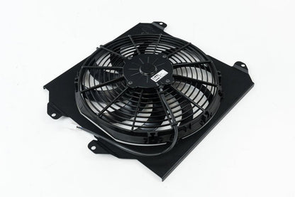 CSF [92-00 Civic] All-Aluminum Fan Shroud with 12-Inch SPAL Fan - Black Finish - JDMuscleRadiator Accessoriescsf2858FB