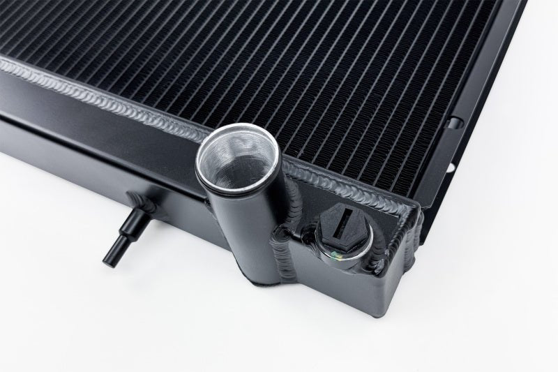 CSF [99-02 GT-R] 2-Row 42mm High-Performance All-Aluminum Radiator - Satin Black - JDMuscleRadiatorscsf7231B