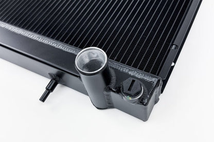 CSF [99-02 GT-R] 2-Row 42mm High-Performance All-Aluminum Radiator - Satin Black - JDMuscleRadiatorscsf7231B