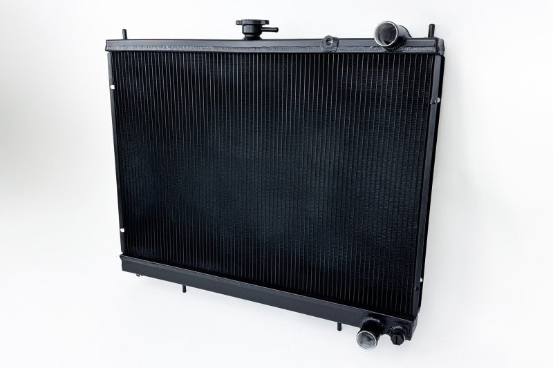 CSF [99-02 GT-R] 2-Row 42mm High-Performance All-Aluminum Radiator - Satin Black - JDMuscleRadiatorscsf7231B