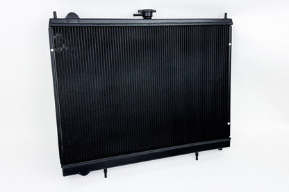 CSF [99-02 GT-R] 2-Row 42mm High-Performance All-Aluminum Radiator - Satin Black - JDMuscleRadiatorscsf7231B