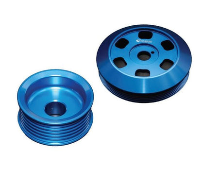 Cusco [02 - 14 WRX, 04 - 21 STI, 05 - 09 LGT] Aluminum Pulley Set | 6A1 - 733 - A - JDMusclePulleyscus6A1-733-A