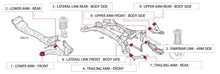 Cusco 13 - 22 BRZ Lower Front Arm Pillowball Bushings | 965 - 464 - AV - JDMuscleBushing Kitscus965-464-AV