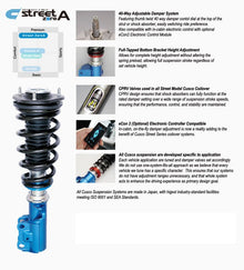Cusco [22 - 26 WRX] Street Zero - A Coilover Kit w/ Electric Damper Control Warning Canceller | 6A2 61N CN - JDMuscleCoiloverscus6A2 61N CN