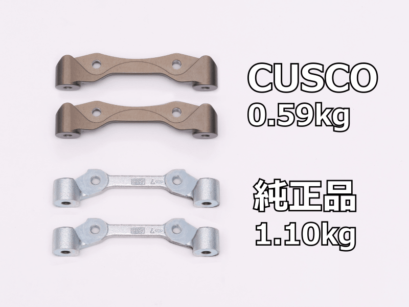 Cusco 23 - 25 Toyota GR Corolla Light Weight Rear Brake Caliper Bracket - Billet Aluminum - JDMuscleSPKcus1C7 770 R