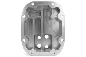 Cusco 04-21 STI Increased Capacity Rear Differential Cover Silver R180 | 692-008-AS