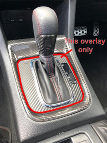 CVT Shifter Overlay (3D Carbon) - 2015 - 2021 Subaru WRX / 2014 - 2017 Forester / 2013 - 2017 Crosstrek XV - JDMuscleInterior15CVTLHD3DLHD (US / Canada)