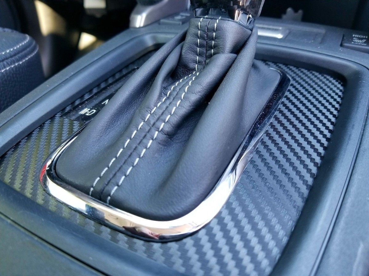 CVT Shifter Overlay (3D Carbon) - 2015 - 2021 Subaru WRX / 2014 - 2017 Forester / 2013 - 2017 Crosstrek XV - JDMuscleInterior15CVTLHD3DLHD (US / Canada)
