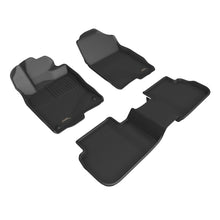 3D MAXpider [22-27 Civic/Civic Type R] KAGU Floor Mat Set - Black, No Rear USB Port