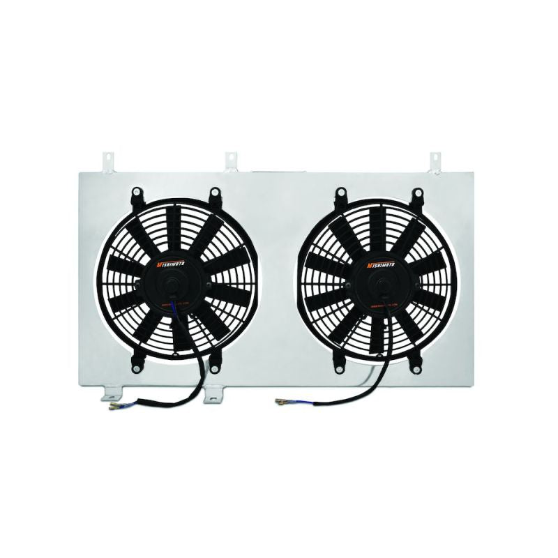 Mishimoto [83-87 Corolla] Aluminum Fan Shroud Kit - Black