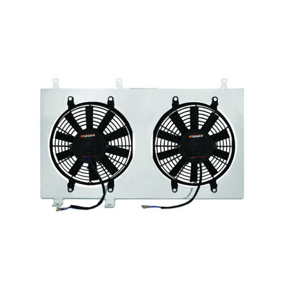 Mishimoto [83-87 Corolla] Aluminum Fan Shroud Kit - Black