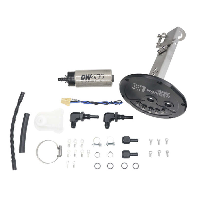 DeatschWerks [89-93 240SX] X1 Series Fuel Pump Module with DW400 Pump - Black