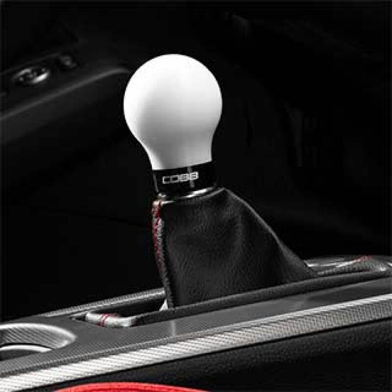 COBB [22-26 Civic Type R] 6-Speed Short Weighted Shift Knob - White