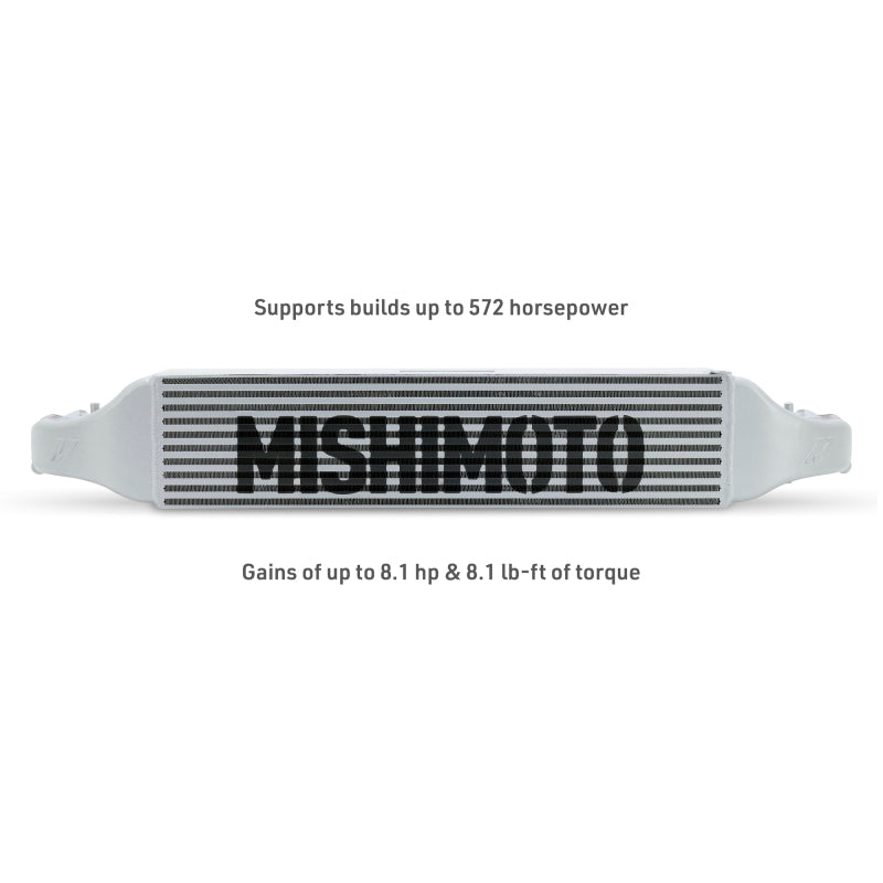 Mishimoto [22-23 Civic 1.5T/Si] Performance Intercooler Kit - Silver Intercooler, Red Pipes | MMINT-CIV-22KSLWRD