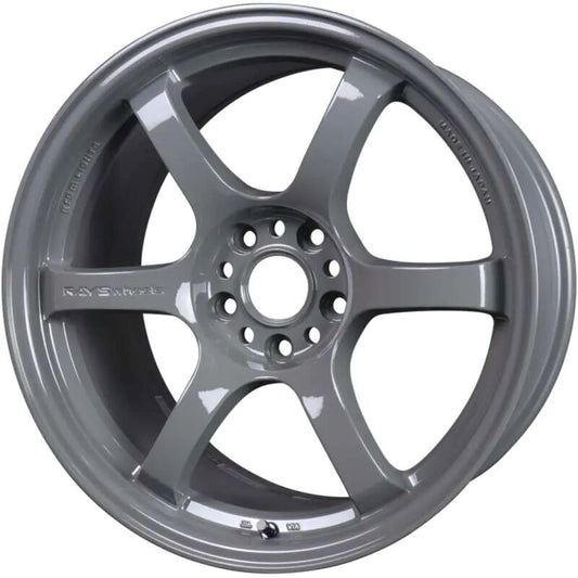 Gram Lights 57DR 18x8.5 +37 5x114.3 Glossy Gray Wheel | MOQ 20