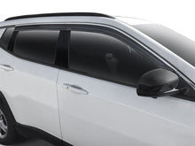 Husky Liners [22-24 Civic] Ventvisor Low Profile 4-Piece Window Deflectors - Smoke with Chrome Trim, Part HSL2884055