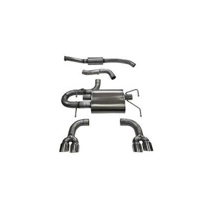 Corsa Performance [11-14 WRX / 08-14 WRX STI Hatch] Cat-Back Exhaust - Polished Tips