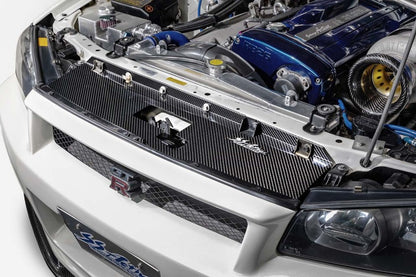 GReddy Garage [89-94 Skyline GT-R] Carbon Cooling Panel R32 - Carbon Fiber