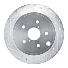DFC [22-25 WRX] Rear Left Drilled and Slotted Brake Rotor - Silver, DFCC631-13050L