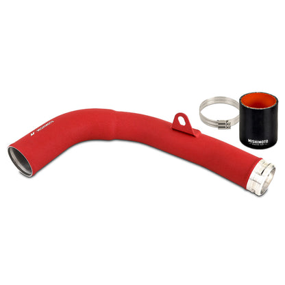 Mishimoto 22-24 Subaru WRX Charge Pipe - Wrinkle Red | MMICP-WRX-22WRD