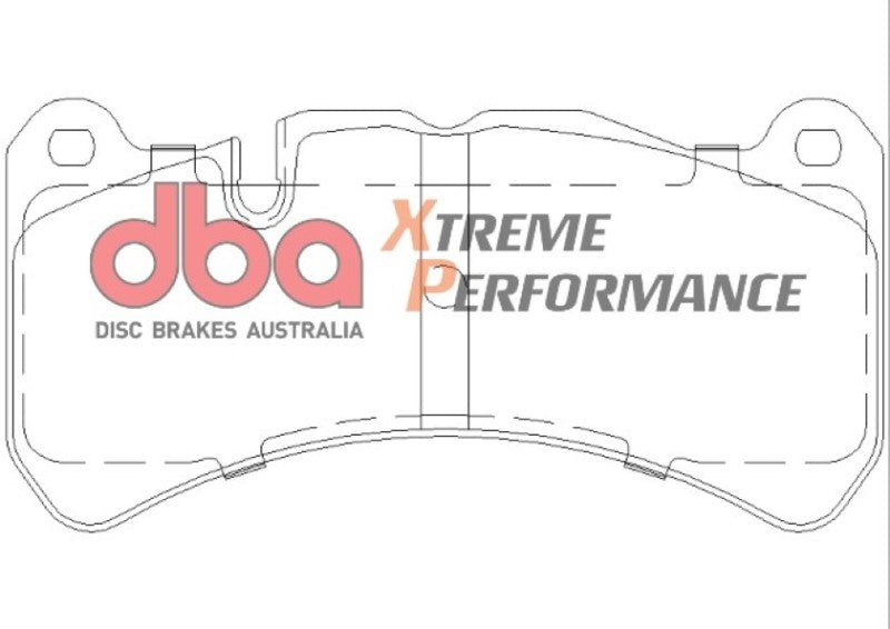DBA [10-13 Lexus IS F] [10 Mercedes-Benz SLK55 AMG] [13 Ford Mustang] [14 Maserati Quattroporte] XP Performance Front Brake Pads