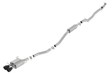 Borla [17-20 Civic Si] S-Type Cat-Back Exhaust System - Ceramic Black Tips, Part 140777CB