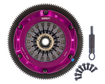Exedy [04-14 Impreza] Hyper Twin Cerametallic Clutch Kit - Sprung Disc, Pull Type