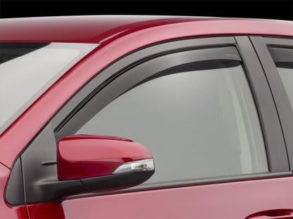 WeatherTech [22-25 Civic Sedan, 23-25 Civic Type R] Side Window Deflectors - Front and Rear, Dark Tint | wet821045IM
