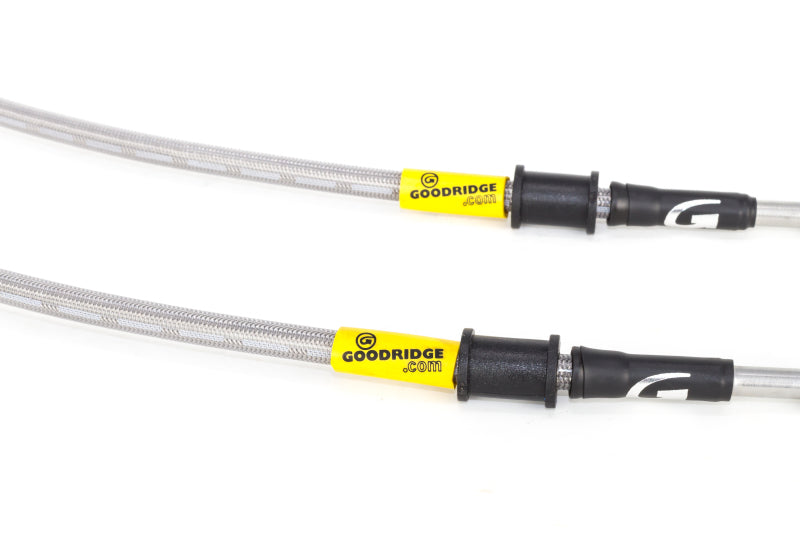 Goodridge [17-18 Civic Si] G-Stop Stainless Steel Brake Line Kit - Silver