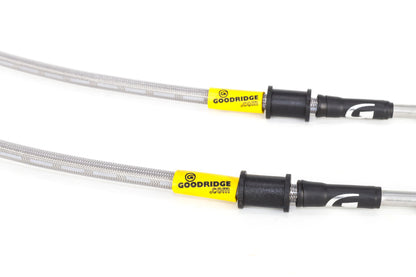 Goodridge [17-18 Civic Si] G-Stop Stainless Steel Brake Line Kit - Silver