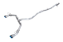 AWE Tuning [22-26 Civic Si / 23-26 Integra] Track Edition Dual Exhaust - Vapor Blue Tips, Part AWE3020-39331