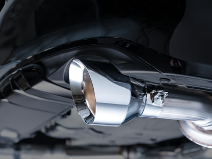 AWE Tuning [22-26 Civic Si/Integra] Touring Edition Catback Exhaust - Dual Chrome Silver Tips - Part AWE3015-32331
