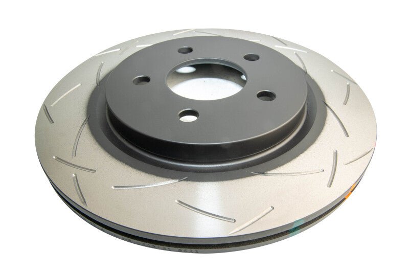 DBA 05 - 13 Ford Mustang GT/V6 Rear Slotted 4000 Series Rotor - High Performance Replacement | dbaDBA42114S - JDMuscleSPK10703