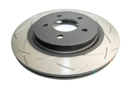 DBA 05 - 13 Ford Mustang GT/V6 Rear Slotted 4000 Series Rotor - High Performance Replacement | dbaDBA42114S - JDMuscleSPK10703