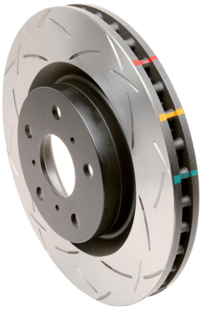 DBA 15 - 18 Ford Mustang GT Performance Package Front Slotted 4000 Series Rotor (Part DBA42166S) | dbaDBA42166S - JDMuscleSPK142860