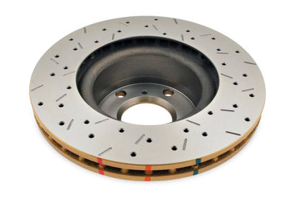DBA 15 - 20 Ford Mustang GT | w/352mm Frt Rotor w/o Perf Pkg Front 4000 Series Drilled & Slotted Rotor - JDMuscleShop the look 2dba42164XS