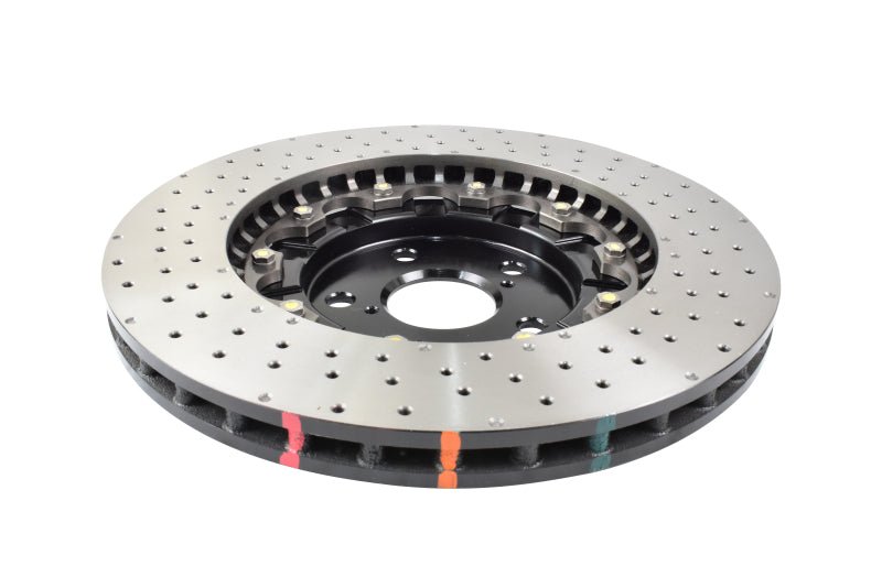 DBA [23+ GR Corolla] 5000 Series Drilled Brake Rotor (Front) | DBA53922BLKXD - JDMuscleBrake RotorsdbaDBA53922BLKXD