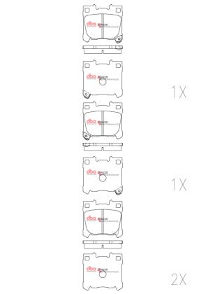 DBA [23+ GR Corolla] RP Performance Rear Brake Pads | DB15148RP - JDMuscleBrake PadsdbaDB15148RP
