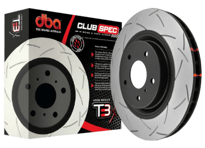 DBA 4000 Series T3 Front Slotted Rotor for Chevrolet Corvette C8 (Part Number DBA43928S) | dbaDBA43928S - JDMuscleSPK507830