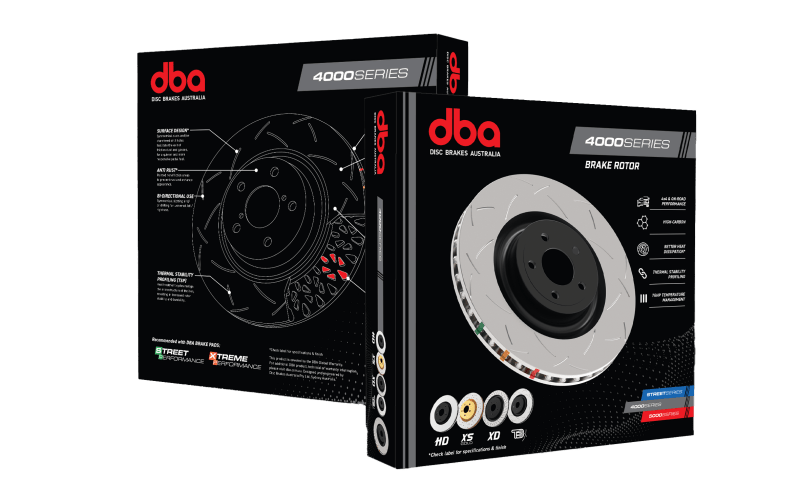 DBA 89 - 01 Nissan Skyline GT - R Rear Slotted 4000 Series Rotor Part DBA4908S | dbaDBA4908S - JDMuscleSPK16340
