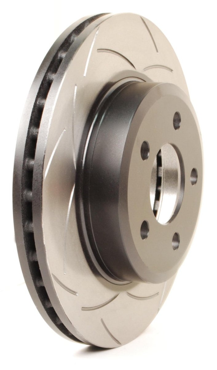 DBA T2 Street Series Front Slotted Rotor for 2011 - 2013 Ford Mustang - Performance Upgrade | dbaDBA2124S - JDMuscleSPK168050