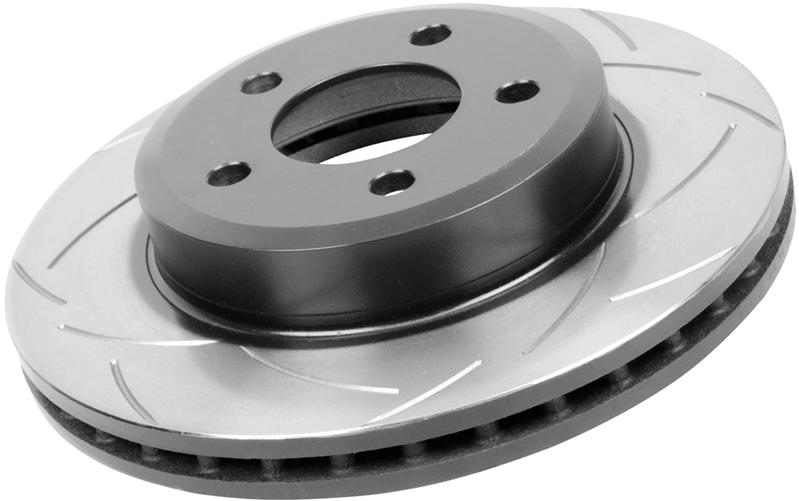 DBA T2 Street Series Front Slotted Rotor for 2011 - 2013 Ford Mustang - Performance Upgrade | dbaDBA2124S - JDMuscleSPK168050
