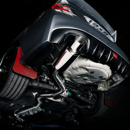 DC Sports [15 - 21 WRX/STI] Catback Single Canister Exhaust Burnt - JDMuscleCat Back Exhaust SystemDC-SCS4305Polished
