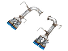 AWE Tuning [22-26 WRX] Track Edition Axle-Back Exhaust - Vapor Blue Tips, Part AWE3020-49424