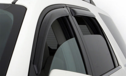 AVS [03-08 Corolla] Ventvisor In-Channel Front and Rear Window Deflectors 4-Piece - Smoke