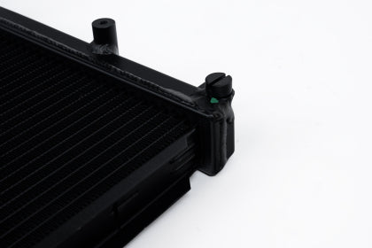 CSF [08-21 WRX/STI] 1-Row 31mm High-Performance Aluminum Radiator - Black