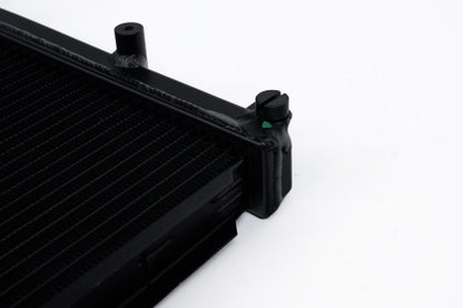 CSF [08-21 WRX/STI] 1-Row 31mm High-Performance Aluminum Radiator - Black